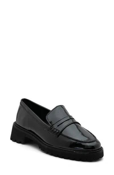 Ara Karina Penny Loafer In Black