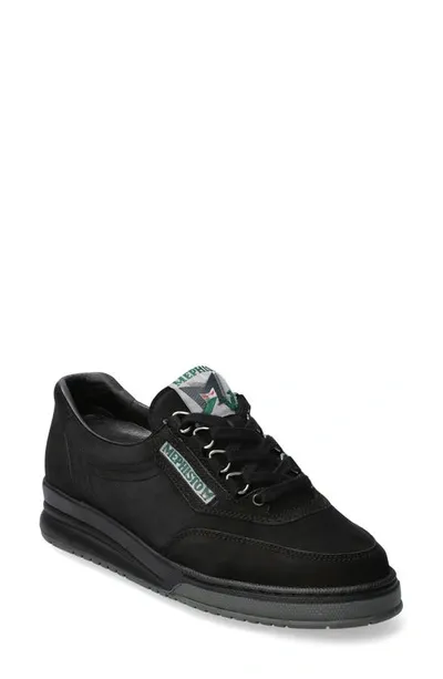 Mephisto 'rush' Walking Shoe In Black Nomad