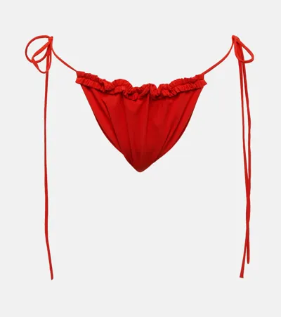 Magda Butrym Bikini Bottoms In Red