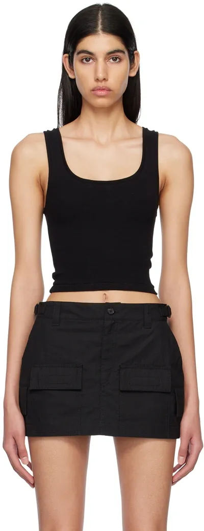 Wardrobe.nyc Wardrobe. Nyc Scoop Neck Tank In Black