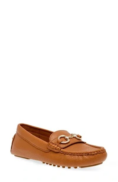 Anne Klein Celeste Driving Moccasin In Brown