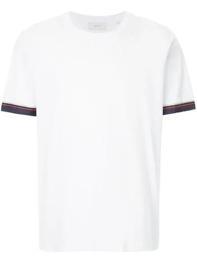 Cerruti 1881 Contrast Trim T-shirt In White