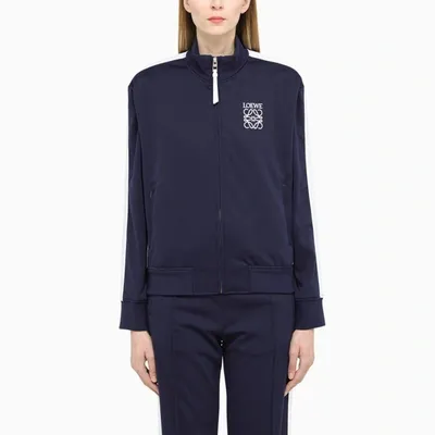 Loewe Blue Zip Sweatshirt