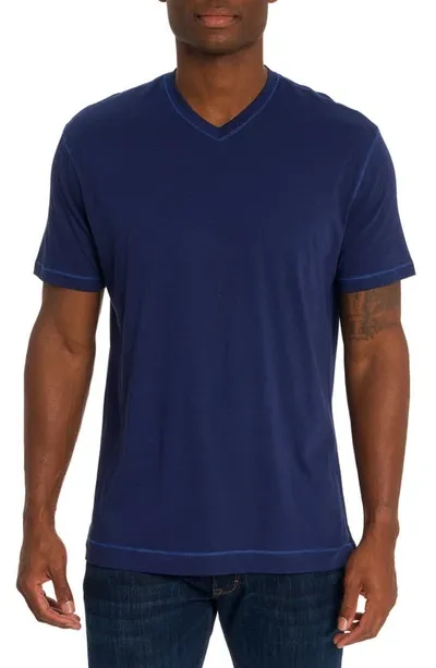 Robert Graham Eastwood T-shirt In Navy