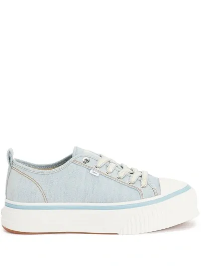 Ami Alexandre Mattiussi Sneakers Aus Canvas In Blue