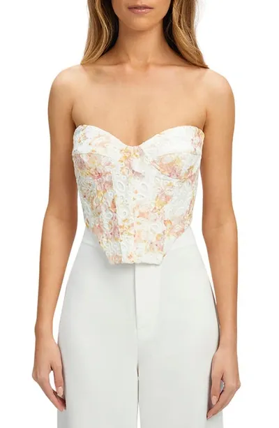 Bardot Lila Bustier Top In White