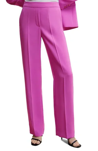 Mango Trousers Purple