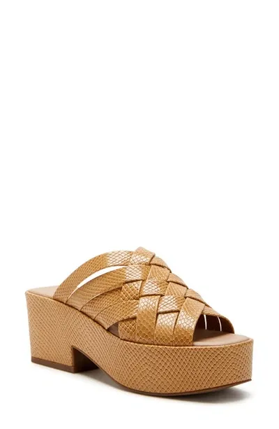 Katy Perry The Busy Bee Crisscross Platform Sandal In Biscotti