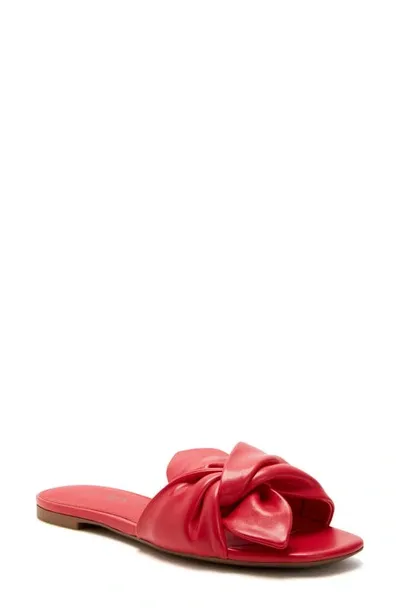 Katy Perry The Halie Bow Sandal In Lusious Red