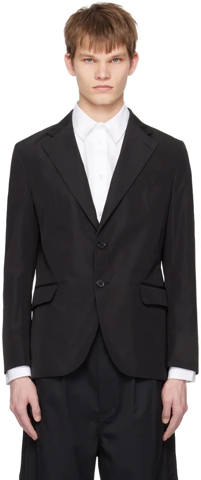 Simone Rocha Black Two-button Blazer In Grau