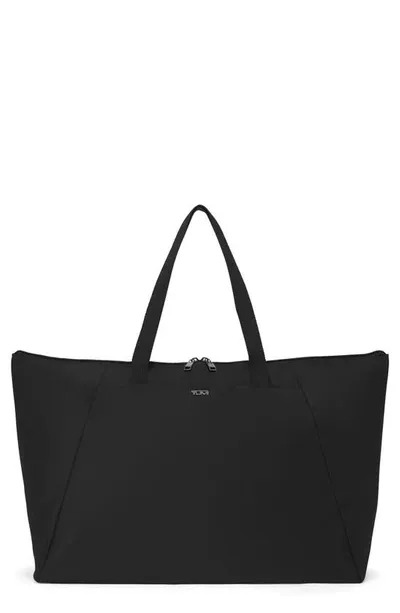 Tumi Just In Case Large Zip Tote Bag In Black/gold