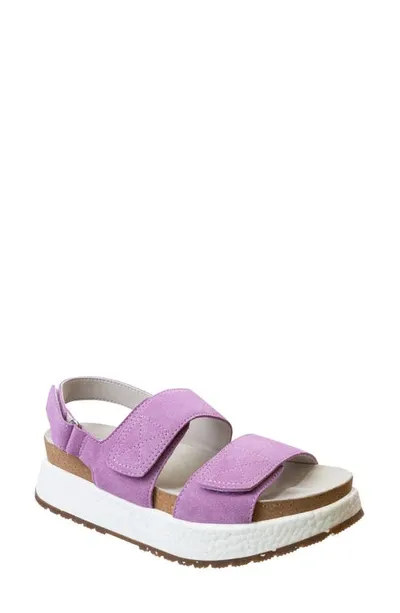 Otbt Wandering Platform Sandals In Lavender