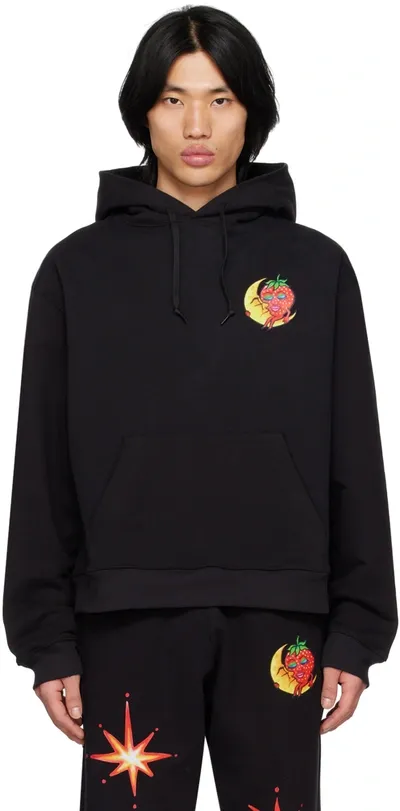 Sky High Farm Workwear Black Firework Hoodie