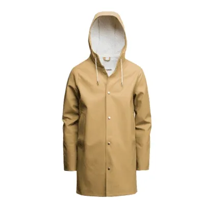 Stutterheim Stockholm Raincoat Sand In Neutrals