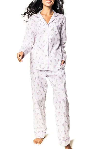 Petite Plume Fields Of Provence Pajamas In White