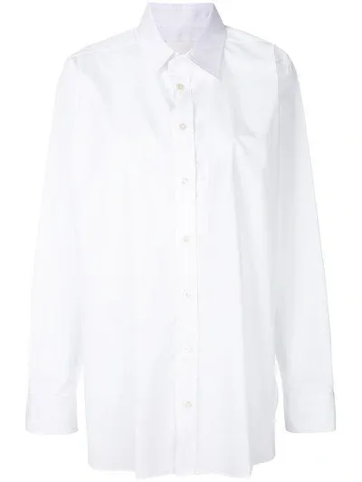 Maison Margiela Oversized Classic Shirt In White