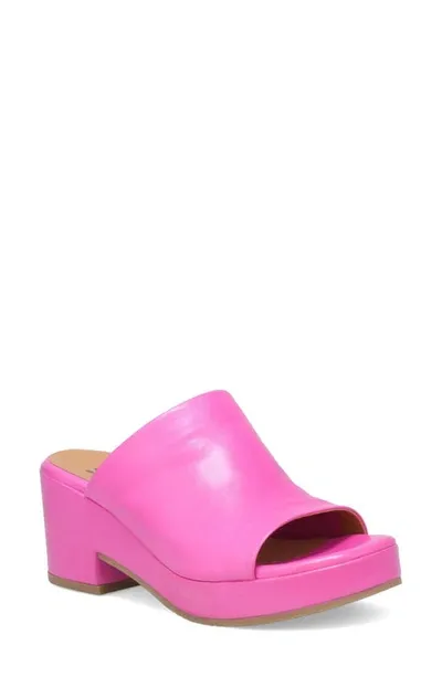 Miz Mooz Gwen Platform Sandal In Fuchsia