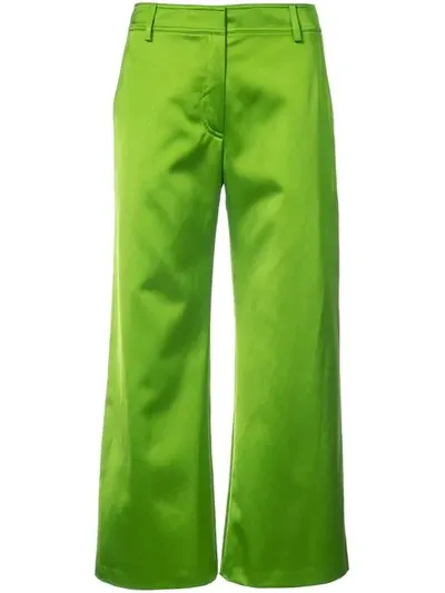 Sies Marjan Nellie Cropped Trousers In Green