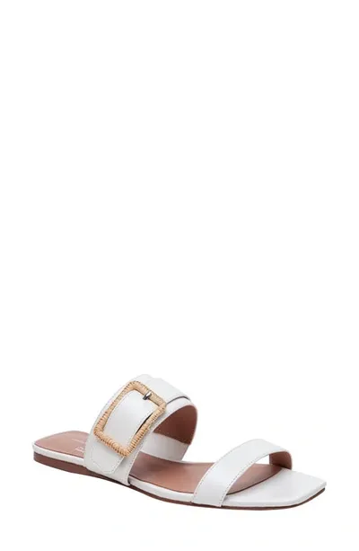 Linea Paolo Daniela Slide Sandal In Eggshell