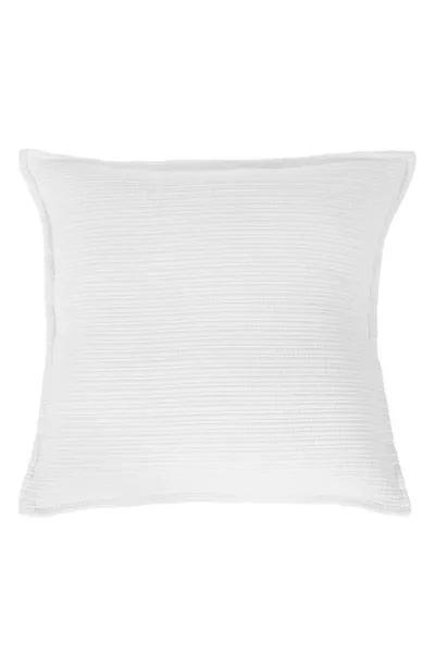 Pom Pom At Home Chatham Ribbed Cotton Sham In White