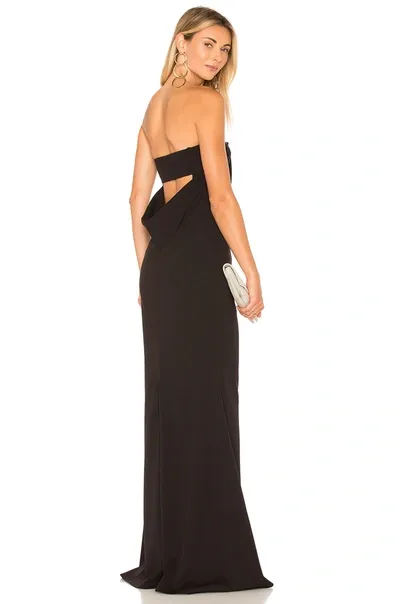 Katie May Mary Kate Gown In Black