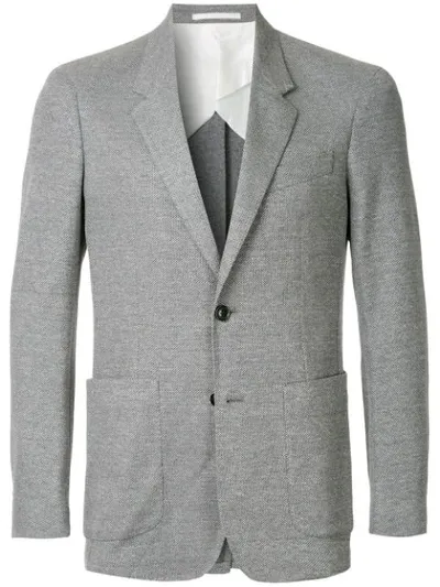 Cerruti 1881 Single Breasted Blazer In Grey