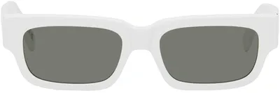 Retrosuperfuture White Roma Sunglasses