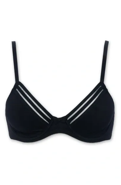 Huit Sweet Underwire Bra In Black