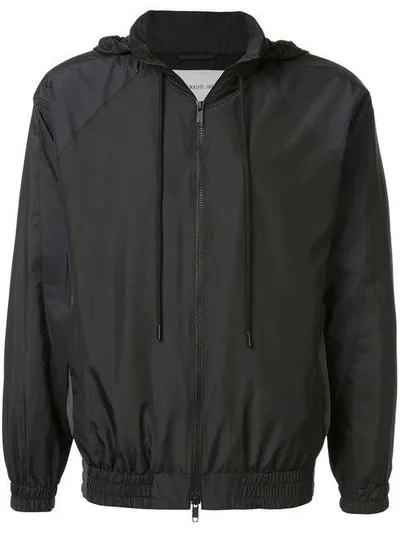 Cerruti 1881 Hooded Sports Jacket In Black