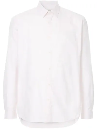 Cerruti 1881 Plain Tailored Shirt In Pink