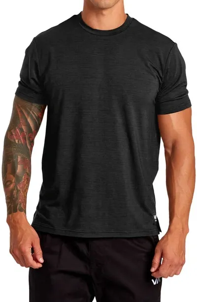 Rvca Va Sport Balance Performance T-shirt In Black