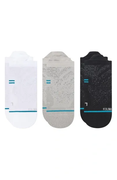 Stance Assorted 3-pack Run Light Tab No-show Socks In Multi