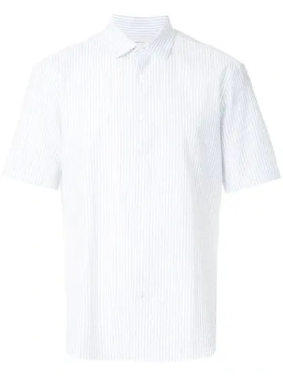 Cerruti 1881 Fine Striped Shirt In White