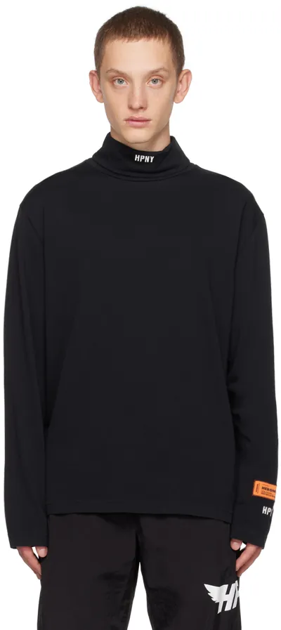 Heron Preston Black 'hpny' Long Sleeve T-shirt