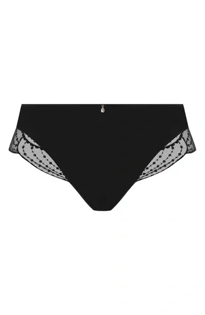 Elomi Priya Full Figure Brazilian Briefs In Black