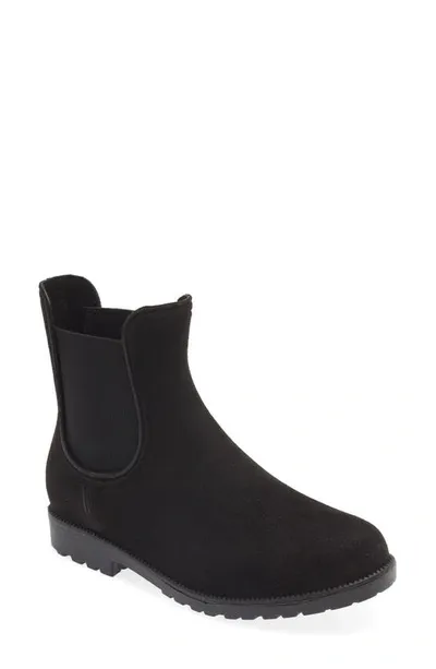 Wet Knot Sloane Waterproof Chelsea Boot In Black