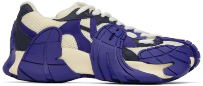 Camperlab Lace-up Chunky Sneakers In Navy