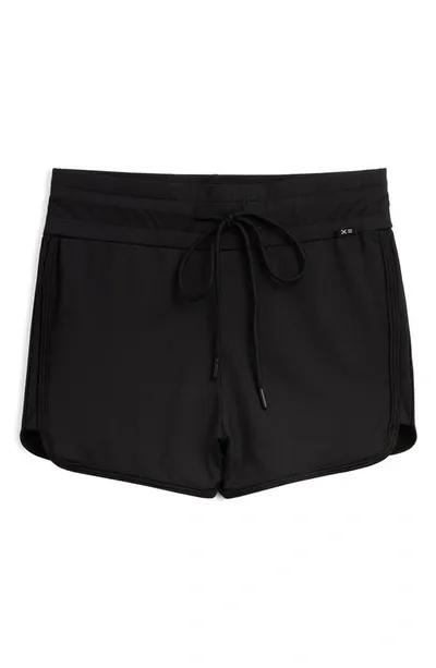 Tomboyx High Waist Swim Shorts In Black