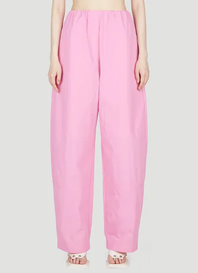 Paris Georgia Cocoon Track Pants In Pink