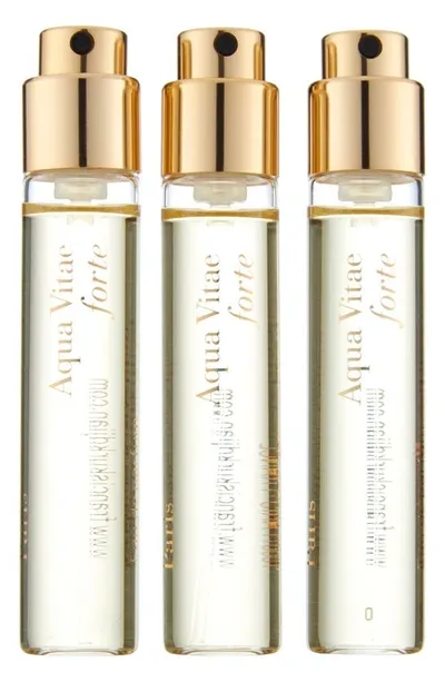 Maison Francis Kurkdjian Aqua Vitae Forte Eau De Parfum Trio In Yellow