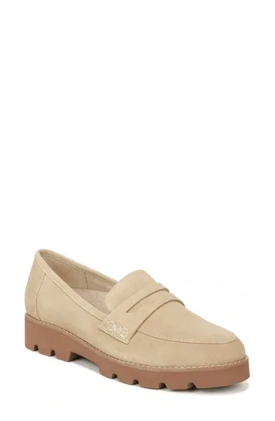 Vionic Cheryl Ii Lug Penny Loafer In Sand