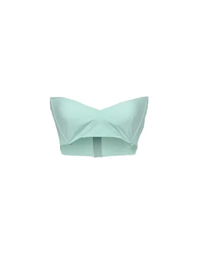 Elisabetta Franchi Tube Top In Green