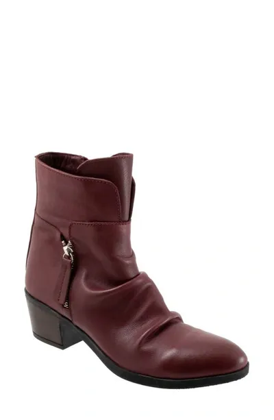 Bueno Colbie Slouchy Zip Boot In Plum