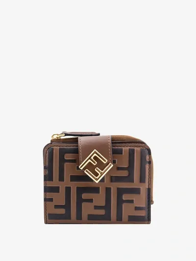 Fendi Wallet In Brown