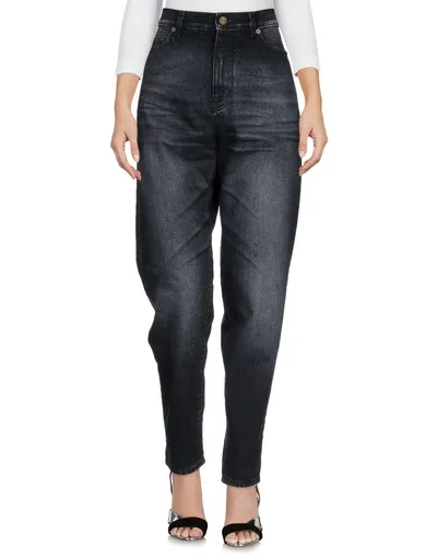 Saint Laurent Denim Pants In Black