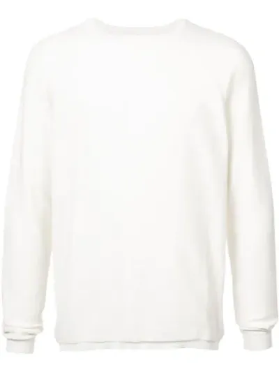 Homecore Iris Knitted Jumper In White