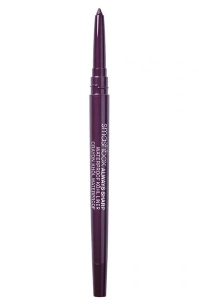 Smashbox Always Sharp Longwear Waterproof Kôhl Eyeliner Pencil Violetta 0.01 oz/ 0.28 G In Violetta (prune)