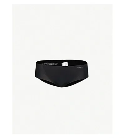 Calvin Klein Womens Black Invisibles Hipster Briefs