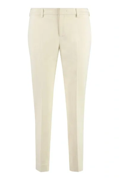 Pt01 New York Straight-leg Trousers In Green