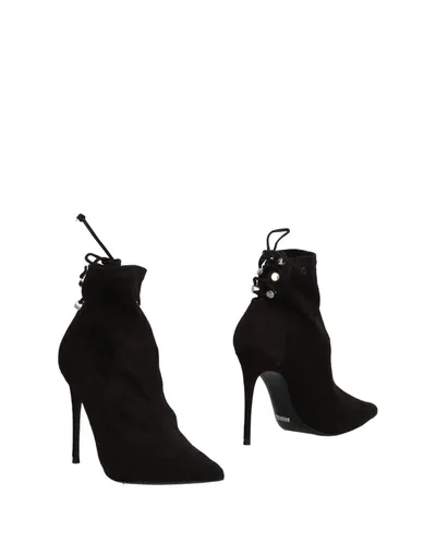 Schutz Ankle Boots In Black